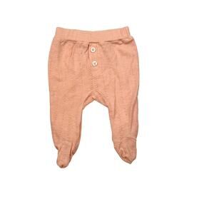 Kate Quinn Organic Pointelle Footed Pants